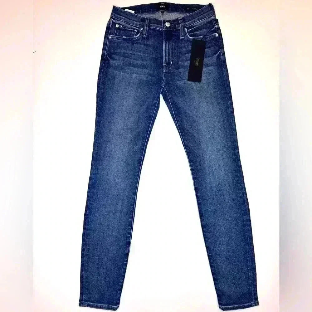 Edwin Womens Pixie 9” Mid Rise Skinny Jeans Size 26